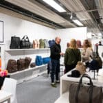 Leather handbags and seasonal collections at ILM Offenbach trade fair