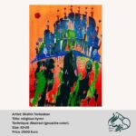 Abstract illustration reflecting subconscious themes by Shahin Torkzaban