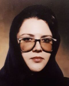 Farzaneh Nematollahi, Iranian painter and educator, known for her innovative techniques and over twenty years of teaching experience in the art community.