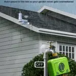 RainPoint WiFi water timer with flow meter and weather auto-skip - smart irrigation controller saves up to 65% water - app-connected garden watering - spoga+gafa 2026