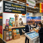 European pet buyers supplier evaluation process after Interzoo Nuremberg, showing silent due diligence window and procurement decision factors
