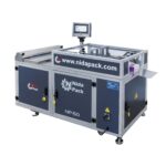NidaPack NP-100 fully automatic overwrapping machine for tea coffee and perfume boxes - customizable tamper-evident retail-ready packaging