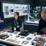Official PCIM Expo Nuremberg exhibitor list 2026 preview showing confirmed power electronics suppliers, semiconductor manufacturers, and thermal management solutions at Messe Nürnberg