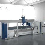 Donatoni HydroX waterjet pump - reduced energy consumption and maintenance - precision cutting for complex shapes - stone quartz and ceramic applications