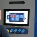 Thibaut "Pilot" intuitive machine control interface - proprietary software for efficient stone processing operations - reduces training time and operator error