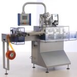 Pentapack HP500 hospital pharmacy unit-dose blistering machine with inline label printer - for tablets capsules liquids and suppositories - ultra-compact GMP-compliant balcony design - interpack Düsseldorf 2026