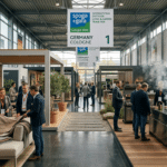 Official spoga+gafa Cologne exhibitor list 2026 preview showing confirmed garden furniture, BBQ, and outdoor living suppliers at Koelnmesse Cologne