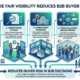 Framework showing how trade fair visibility reduces buyer risk in B2B markets through five mechanisms: quality signals, verification, commitment evidence, peer validation, and ongoing presence