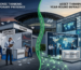 Year-round exhibitor asset framework showing transformation from expense thinking to asset thinking with continuity infrastructure components and compounding ROI over three years