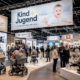 Kind + Jugend exhibitor list 2026 featuring Koelnmesse Cologne exhibition halls with baby product safety compliance and retail validation process overlay