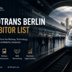 InnoTrans exhibitor list featuring international railway technology exhibitors, B2B networking and business opportunities in Germany.