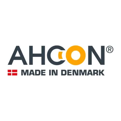 AHCON logo AHCON logo - Danish manufacturer of tyre service equipment - ergonomics and safety since 1970s - distributed across Europe - Automechanika Frankfurt 2026