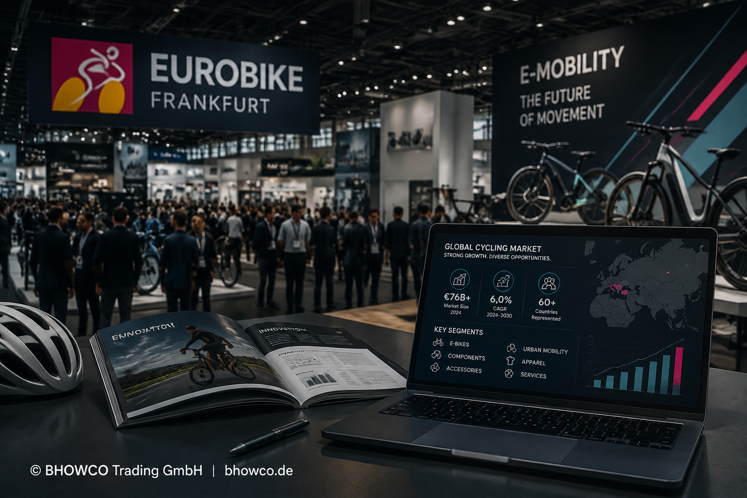 EUROBIKE exhibitor list showing cycling and e-mobility trade fair companies, suppliers and industry insights in Frankfurt