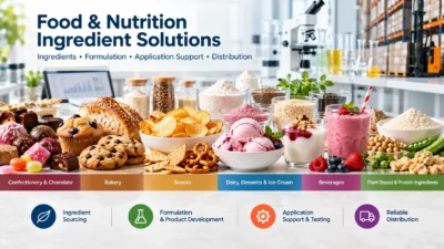 Azelis Deutschland GmbH – Food & Nutrition Ingredient Solutions Azelis Deutschland GmbH food and nutrition ingredient solutions for confectionery, bakery, snacks, dairy and plant-based foods