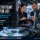 VISION Stuttgart exhibitor list guide showing industrial camera, optics and AI inspection systems being evaluated by machine vision buyers.